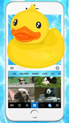 Funny Yellow Duck Pool android App screenshot 0